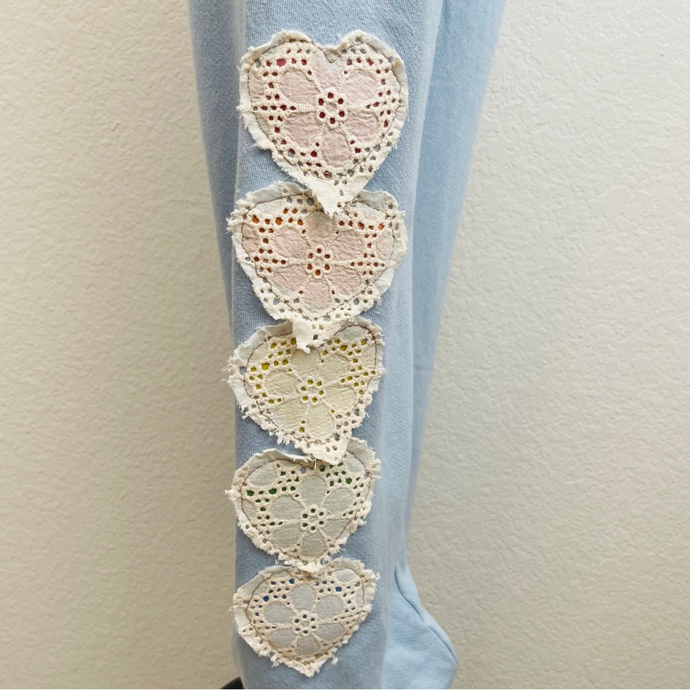 Anthropologie Sundry Upcycled Vintage-Inspired Joggers/Sweatpants - Picture 2 of 10